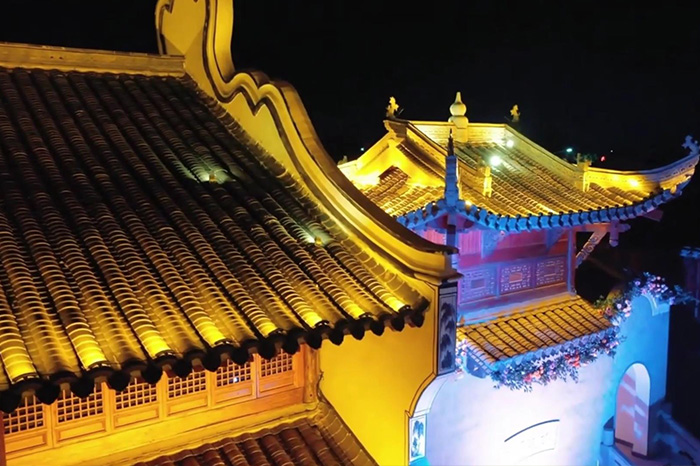 景区古建筑外墙亮化工程