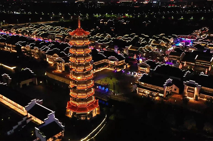 景区文旅小镇灯光亮化