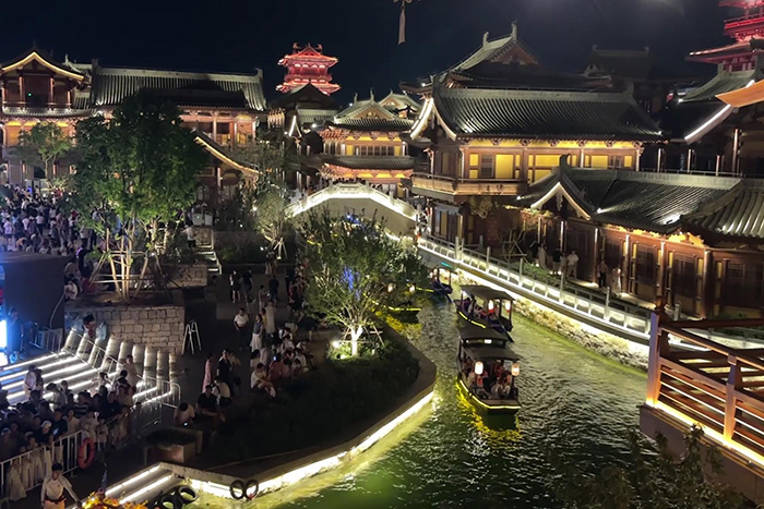 文旅小镇灯光亮化工程