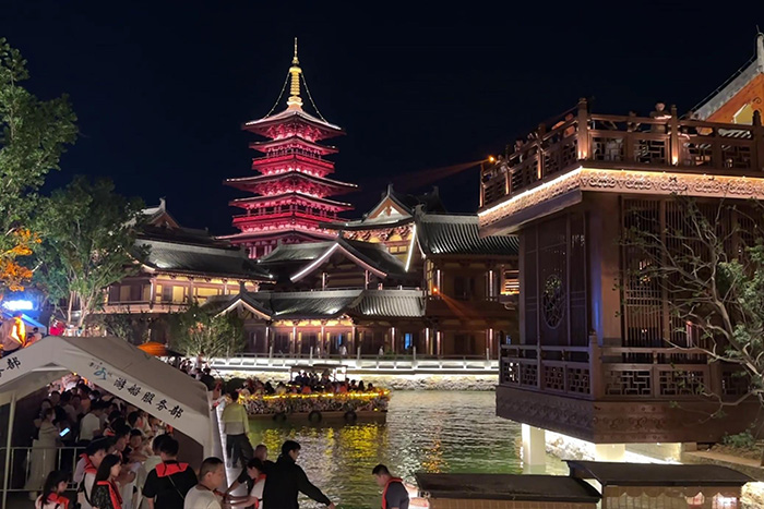 景区古建筑外墙亮化工程