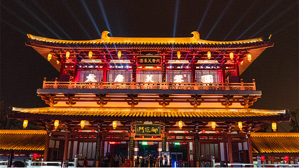 古建筑灯光工程这样做才能创造它的价值