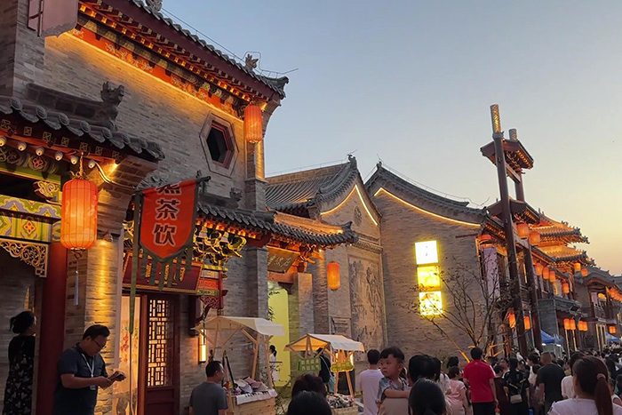 明亮照明景区亮化案例