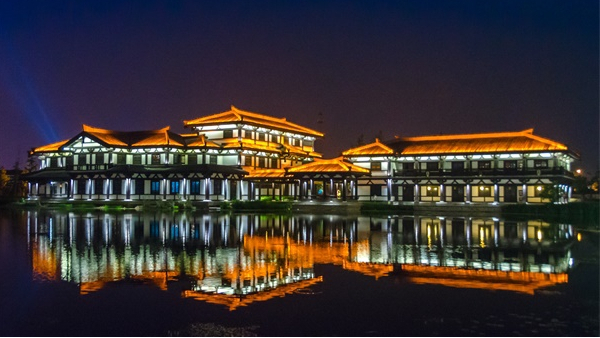 古城景观夜景亮化为景区画龙点睛之笔