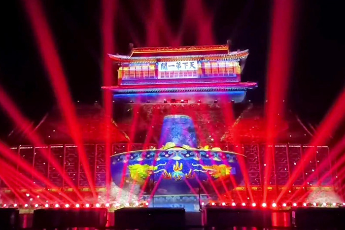 户外3D全息投影秀
