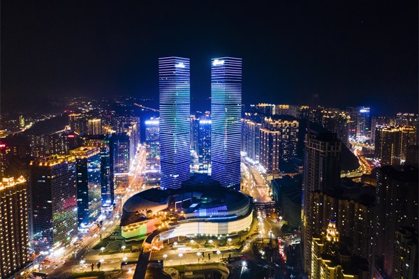 城市夜景灯光