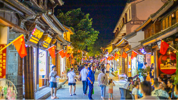想要商业街生意好，夜景亮化少不了！