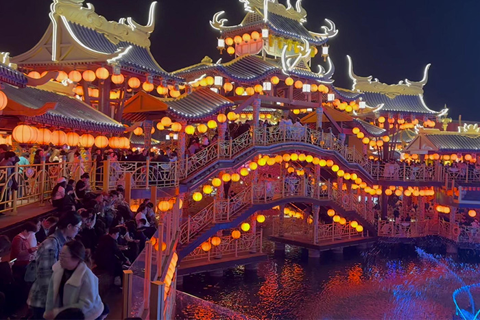 景区古建筑灯光亮化工程