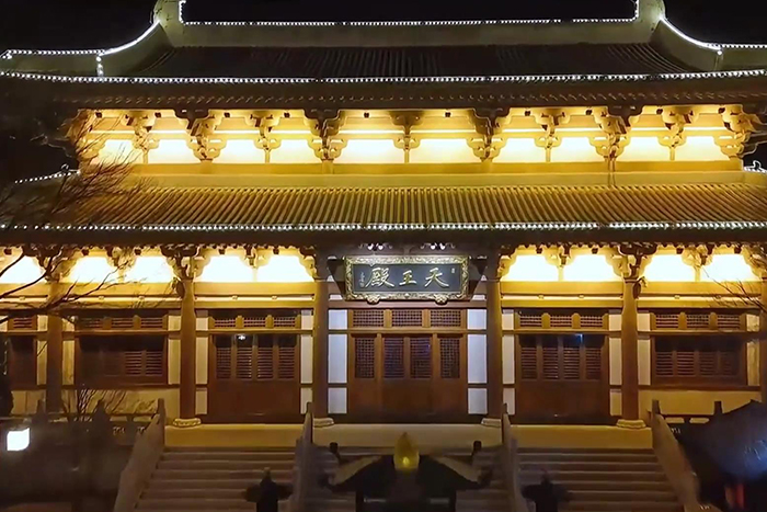 景区古建筑灯光亮化