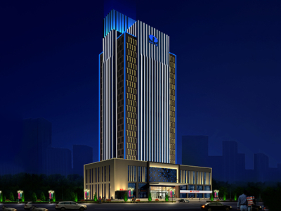 楼体照明_照明工程_写字楼亮化_亮化照明工程-河南明亮照明