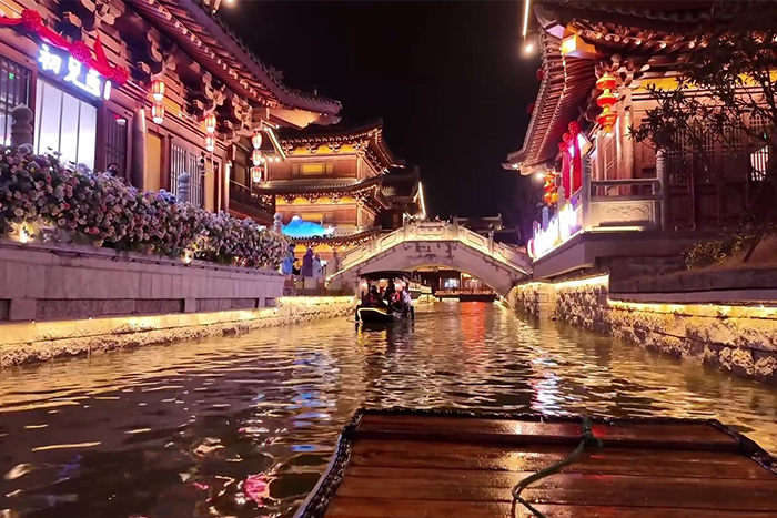 景区古建筑灯光亮化