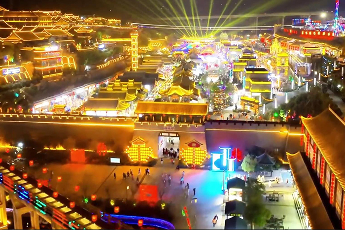 景区夜游灯光亮化