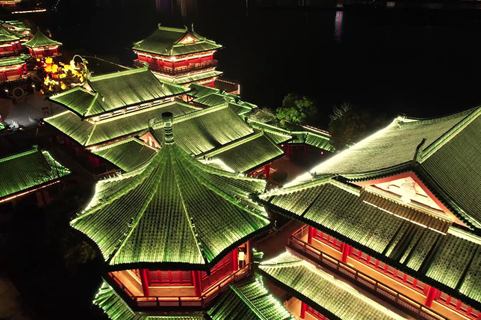 景区古建筑外墙亮化工程