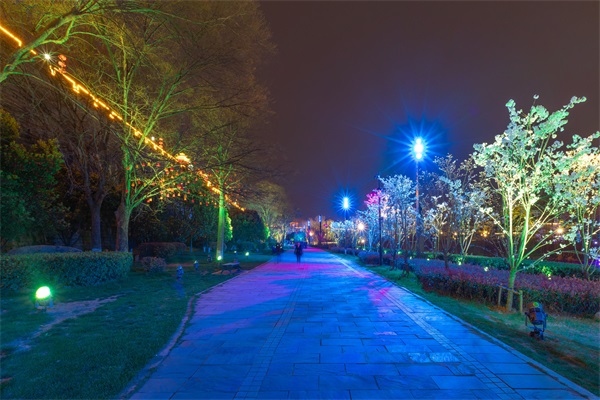 公园灯光亮化设计