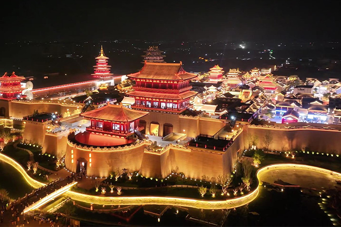 古建筑夜游灯光亮化工程