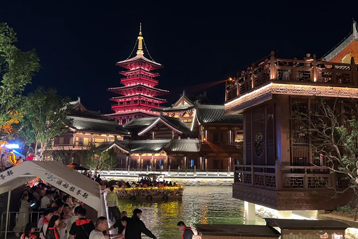 古建筑灯光亮化工程 古建筑灯光亮化工程