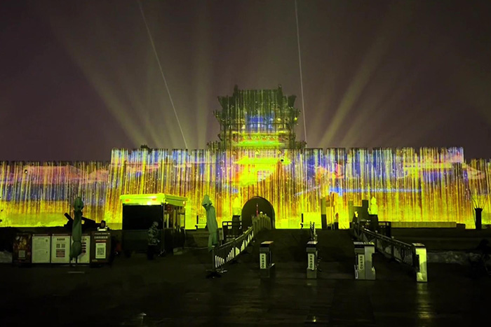 城墙全息投影亮化 城墙全息投影亮化