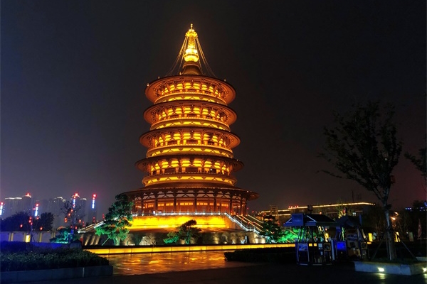 古建筑灯光亮化，展现古建千年文化