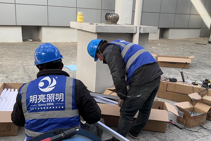 明亮照明亮化施工团队