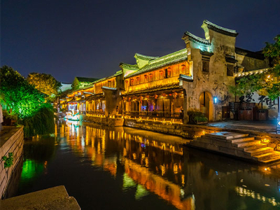 河道夜景亮化-重构城市夜间景观形象