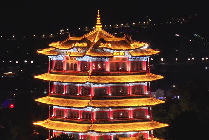 景区古建筑外墙亮化工程