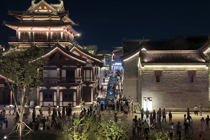 景区夜景平淡无亮点？灯光亮化重塑夜间美感，大幅提升景区吸引力