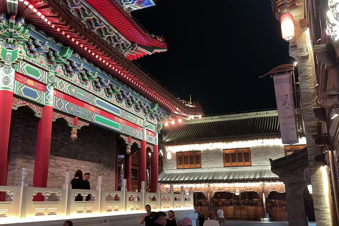 景区古建筑亮化工程 景区古建筑亮化工程