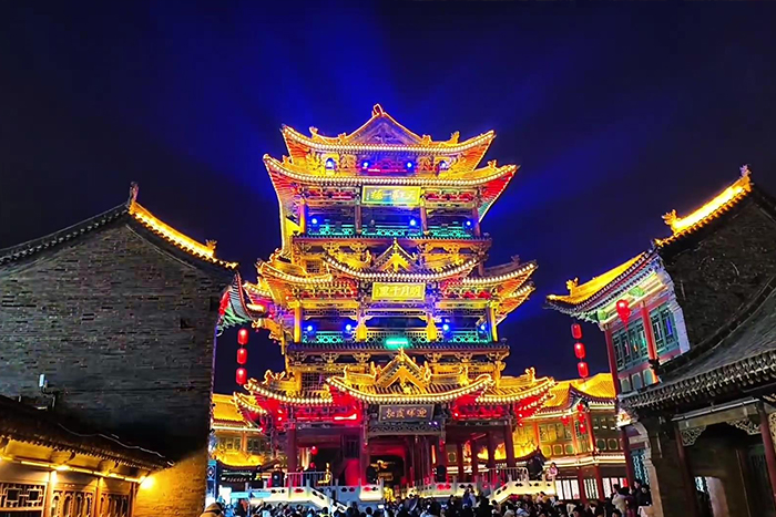 古建筑外墙亮化工程