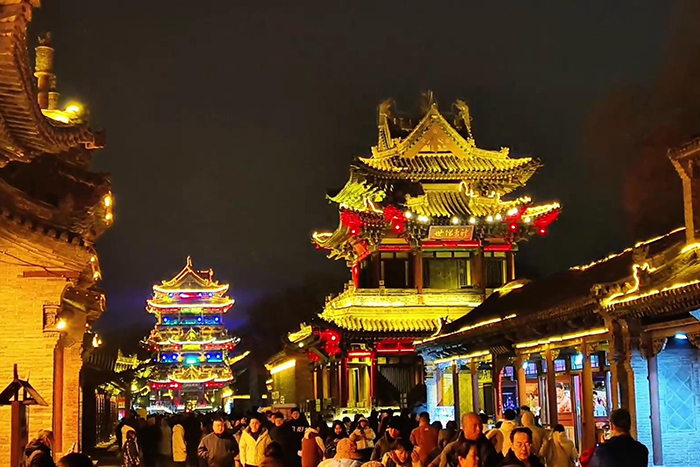 古建筑夜游灯光亮化