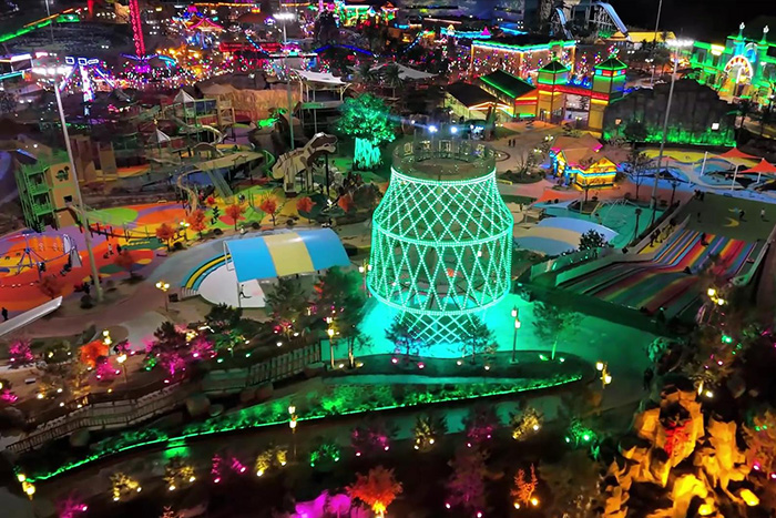 游乐园亮化设计