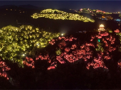 山体亮化施工-呈现不一样设计风格风景