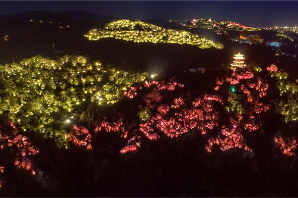 山体亮化施工-呈现不一样设计风格风景