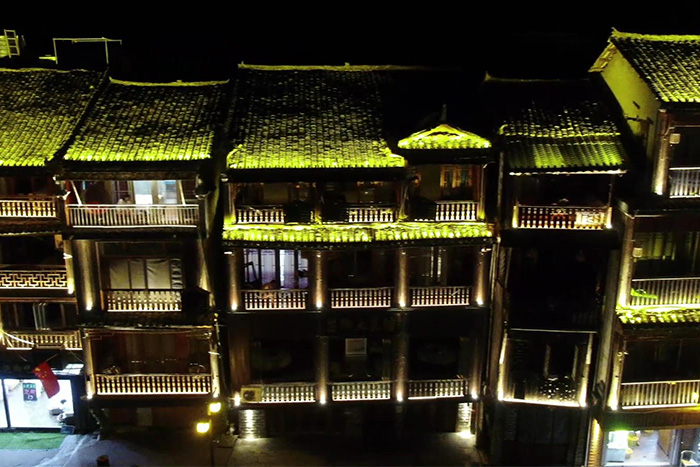 景区古建筑亮化