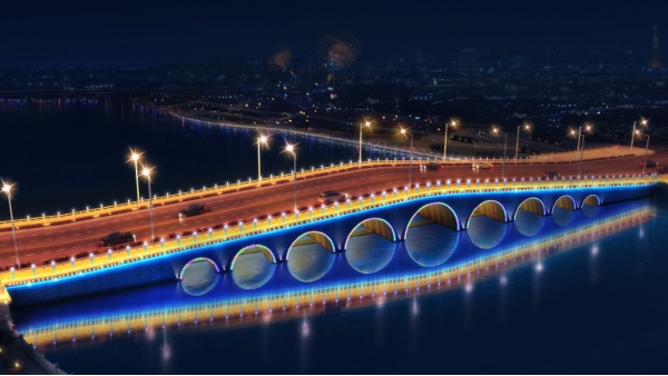 桥梁亮化工程灯光设计要注意的事项