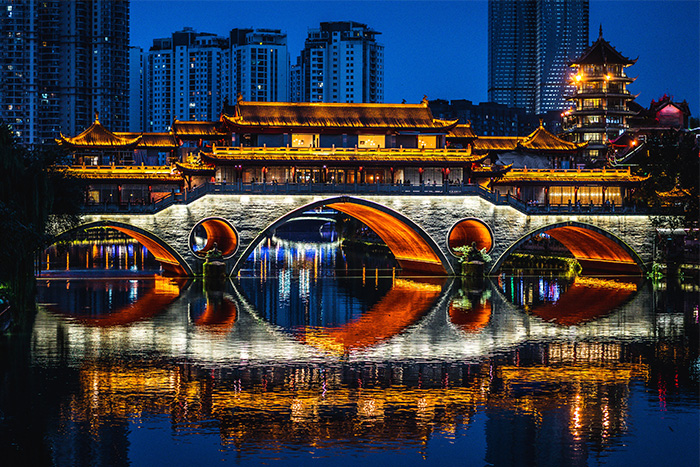 建筑灯光亮化