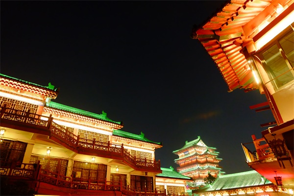 古镇景观亮化