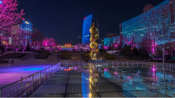 广场夜景亮化设计的表现体现在这三个方面