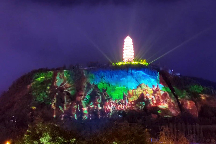 山体灯光亮化