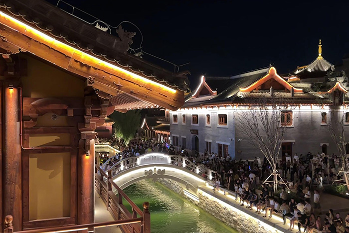 景区古建筑灯光亮化工程