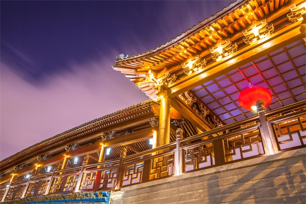 城市夜景亮化工程展现秀丽亮化美景
