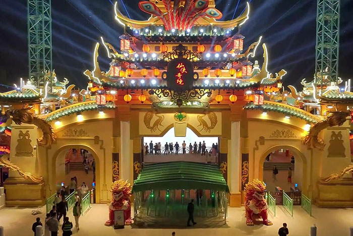 景区夜游灯光亮化