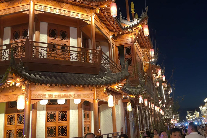 景区古建筑亮化